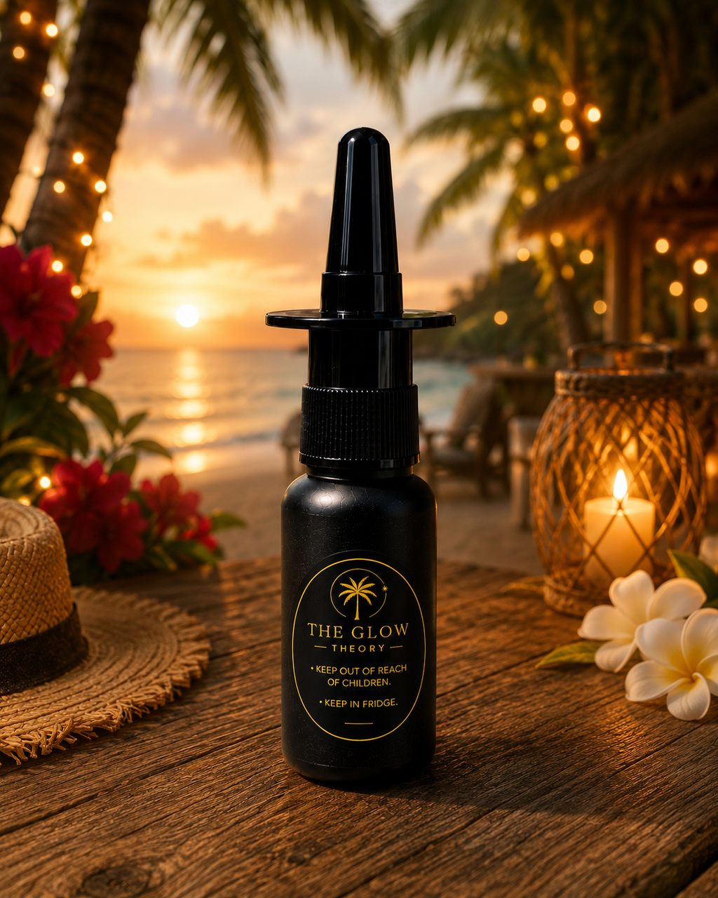 The Glow Theory Triple Strength Tanning Nose Spray