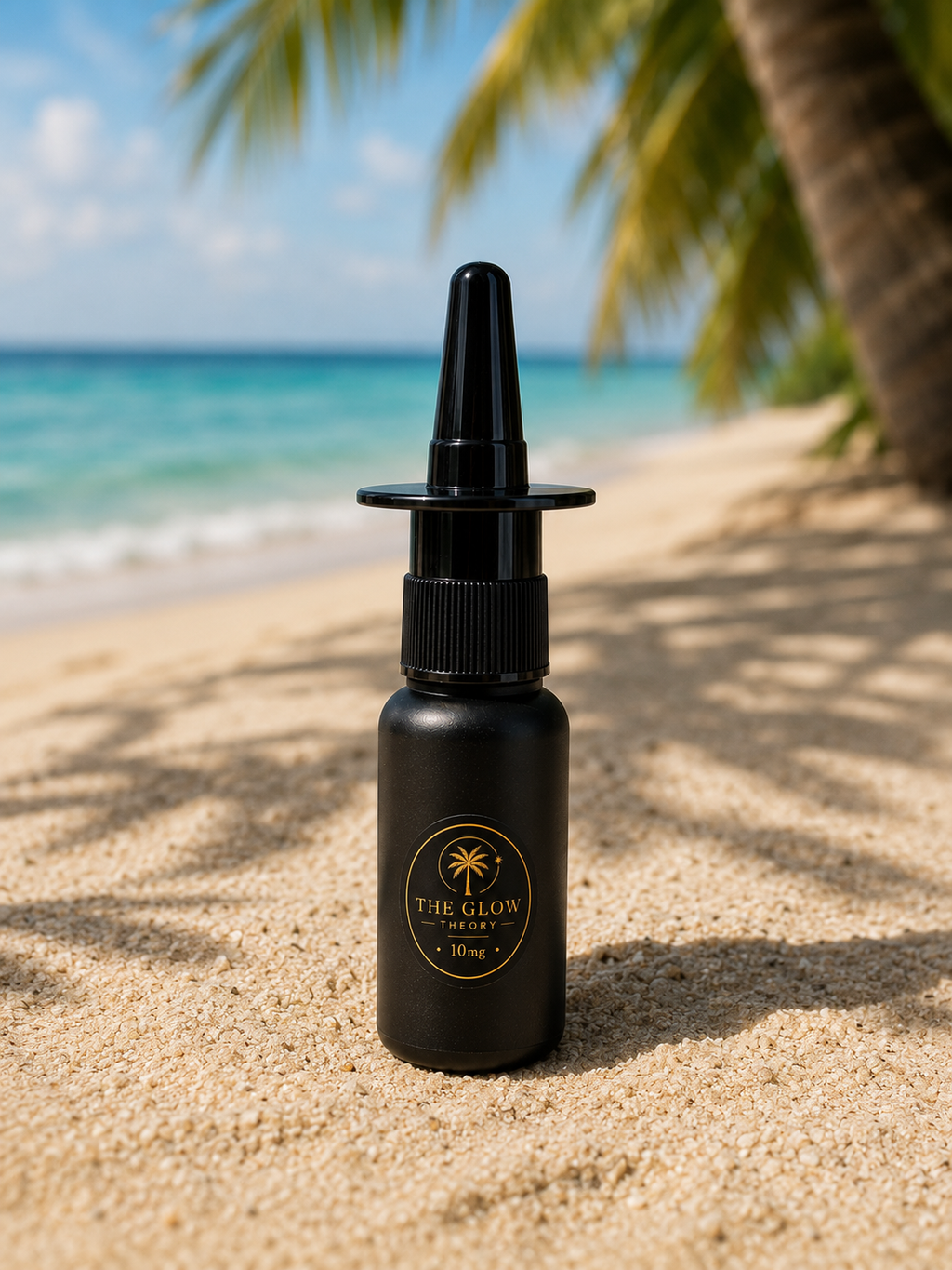 The Glow Theory Single Strength Tanning Nose Spray