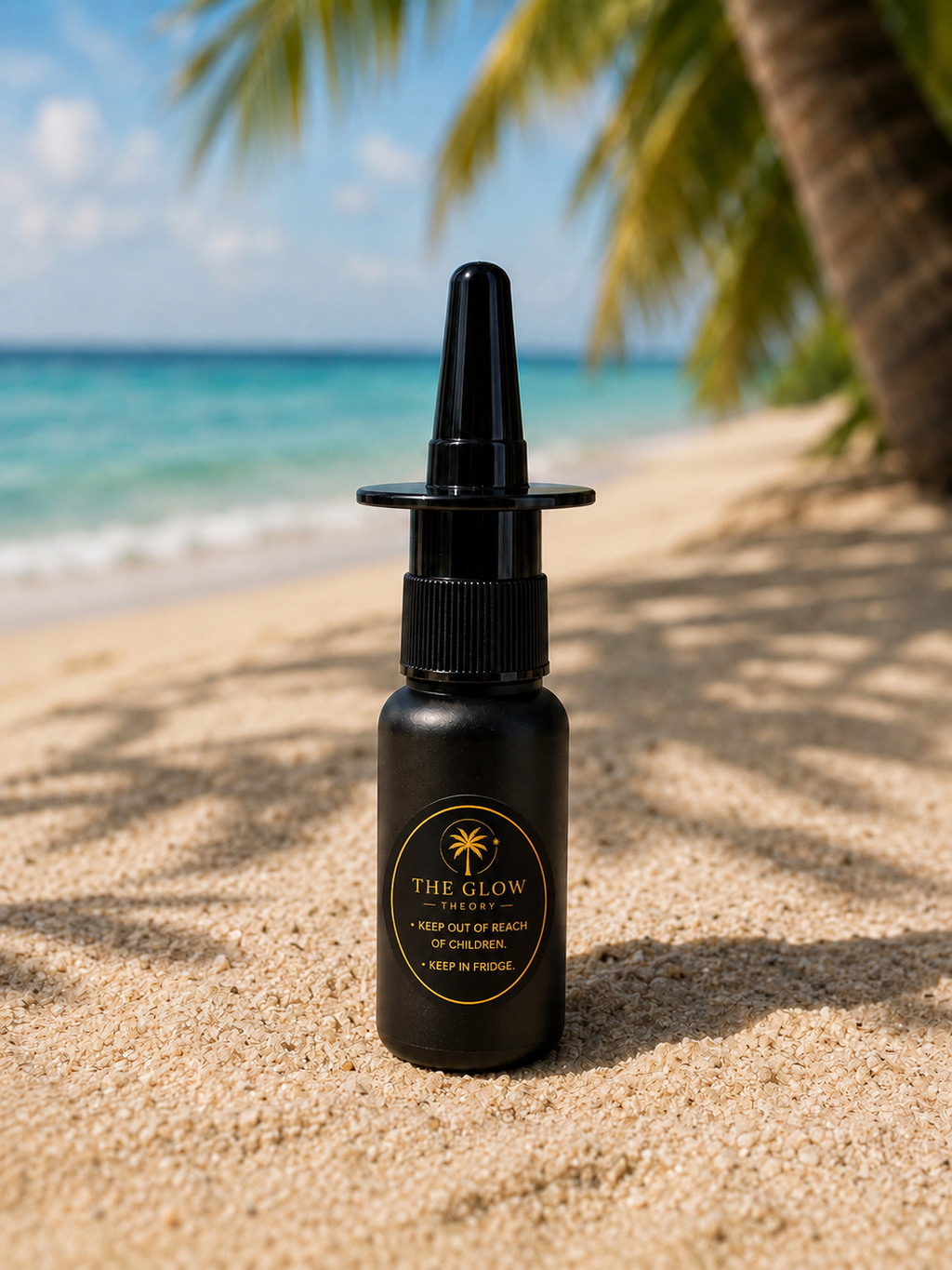 The Glow Theory Single Strength Tanning Nose Spray